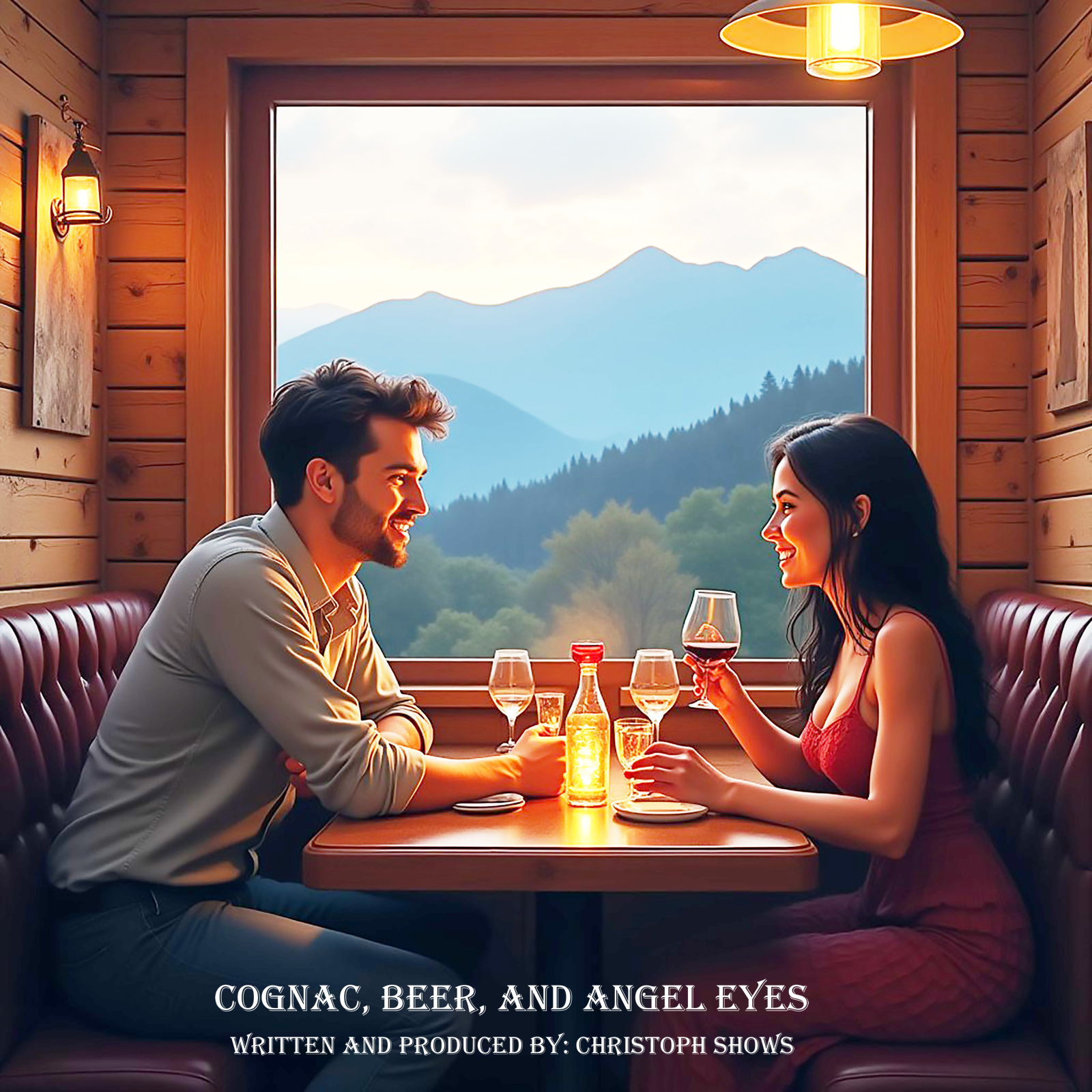 This image is about the story of a man with a broken heart who meets a Cajun girl.